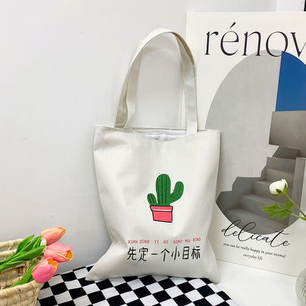 Factory wholesale 2023 new large capacity ladies shoulder handbag Oxford cloth gift bag cartoon cute