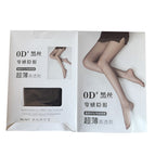Flat stockings box/black / One size fits all