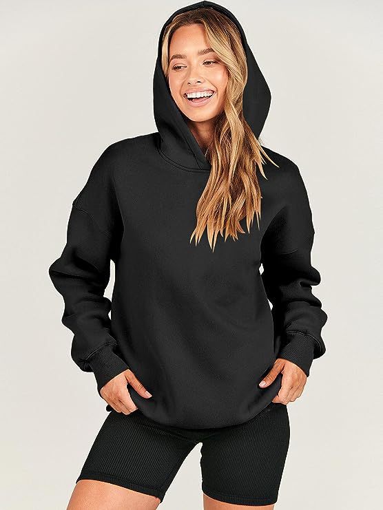 2025 autumn and winter new cross-border women's loose hooded sweater foreign trade women's sports leisure long sleeve warm jacket