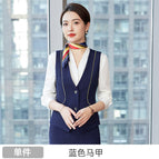 Women-blue vest 1 / S