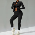 Bra Jacket Pants Black/Black / Eurocode (S)