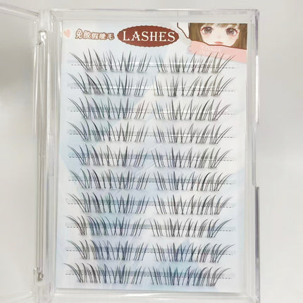 So Natural! Large-Capacity Sweet Girl Camellia Glue-Free False Eyelashes, Natural and Sweet Butterfly Eyelashes