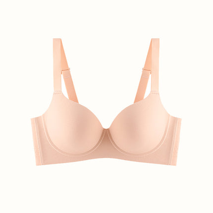 Running Volume Traceless Thin Large Chest Showy Small Underwear Women's Soft Steel Rings Paramilis Gap plus size Comfortable Bra for Women