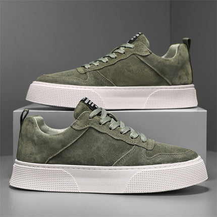 Men's Shoes Spring and Autumn New All-match Comfortable Thick Sole Lightweight Heightened Sneakers Casual Shoes