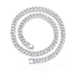 9mm * 20inch silver Cuban chain