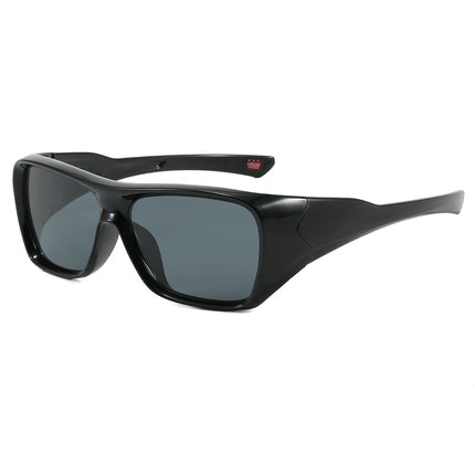 New European and American Square Frame Cross-Border Colorful Nylon Polarized Sunglasses Outdoor Cycling Sports Sunglasses 9492