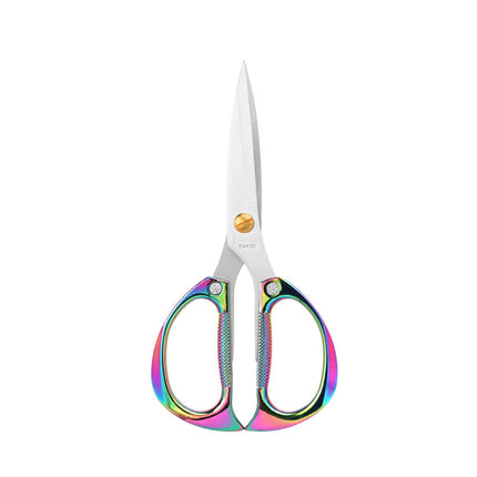 Lin Tai's Stainless Steel K82K26 Scissors Multifunctional Strong Alloy Scissors with Titanium-Plated Handle for Professional Use