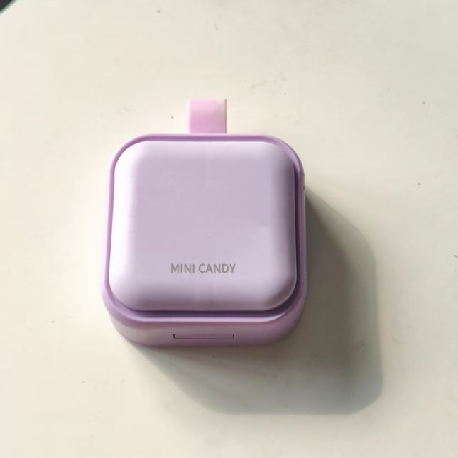 Medicine Dispensing Box, Medicine Dispensing Box, Portable Sealed Pill Storage Box, Compartmentalized Portable Mini Medicine Box