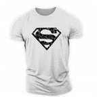white printed in black / 3XL