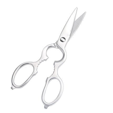 Stainless Steel Kitchen Scissors Yangjiang Knife Scissors All Steel Sanding Multi-use Gourd-shaped Strong Chicken Bone Scissors Kitchen Scissors
