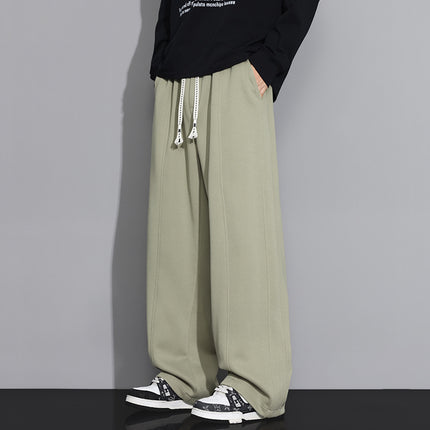2025 New Casual Pants Men's Spring and Autum Loose Plus Size Youth Leggings Sports Pants Men's Autum