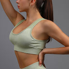 Army green top / S