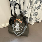 Dark gray mirror bear (excluding shoulder strap) / Medium