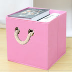 (hemp rope style) pink without cover / Large size (28*28*28cm)