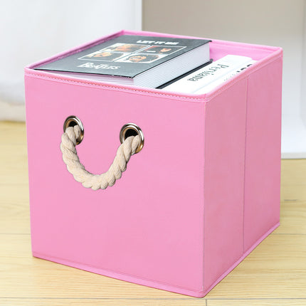 Amazon Lidless Storage Box Fabric Storage Box Foldable Large Drawer Storage Box Toy Storage Box
