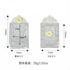 Graffiti cheese transparent card holder [card holder only]