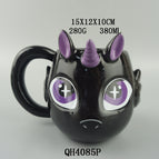 301-400ml / Unicorn purple ceramic cup