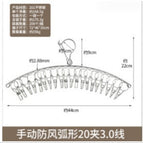 Manual windproof curved 20 clip 3.0 line