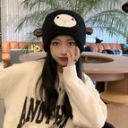 Lamb hat black