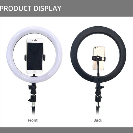 10" LED Selfie Ring Stuido Light Home Lighting Dimmable Round Lamp Tripod Trepied Makeup Selfie Ring Lamp Phone LIGHT FOR VIDEO
