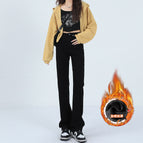 Black lengthened (fleece-lined) / XS