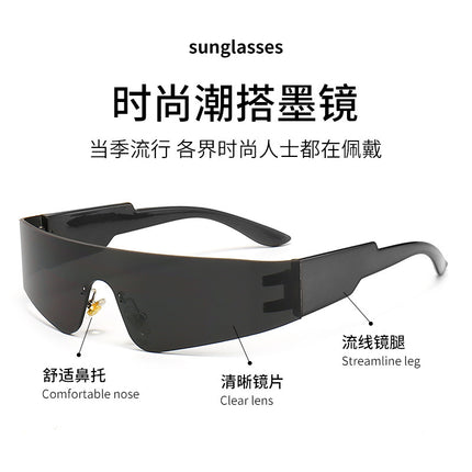 Trendy Outdoor Sunglasses for Cycling and Hiking with Uv Protection, European and American Style, Fashionable and Stylish Sunglasses Wholesale