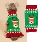 green small deer head / XS (chest circumference 28cm back length 23cm)