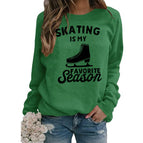 Grass green (black font) / S