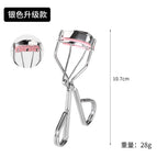 Yi-plated eyelash curler with comb-A8 double thread