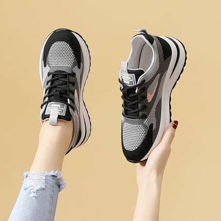 Sneaker subnet surface breathable sneaker women's all-match casual lightweight soft bottom running clunky shoes 2024 New