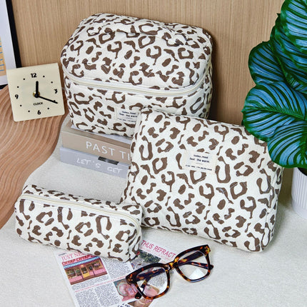Large-Capacity Partitioned Makeup Bag, High-End Portable Storage Bag, Wholesale in Stock, Exclusively for Cross-Border Sales, Supports Labeling and Dropshipping
