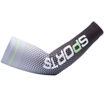 Simple Ice Sleeves Gradient Summer Ice Silk Sunscreen Sleeves for Men and Women Cycling and Driving Outdoor Uv Protection Wholesale