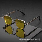 Silver framed yellow film