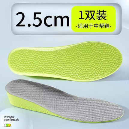 Footprint Youpin Cloud Increased Insole for Men and Women Arch Correction Breathable Sweat-Absorbing Cloth Long-Standing Anti-Tired Martin Boots