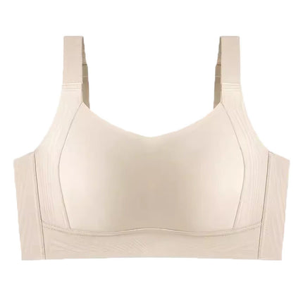 Glow Surface Non-Traceless plus size Underwear Women's Parammary Thin Large Chest Small Bra No-Rings Comfortable Bra