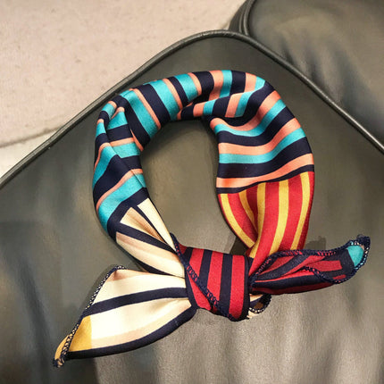 Explosions Spring and Summer 50x 50cm Small Square Scarf Women's Scarf South Korea Professional Small Scarf Varied Decorative Printed Scarf