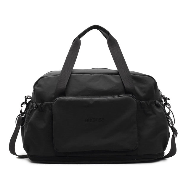 Cross-border Quick-drying Large-capacity Travel Bag Women's Expandable Dry-wet Separate Sports Fitness Bag Oxford Cloth Storage Luggage