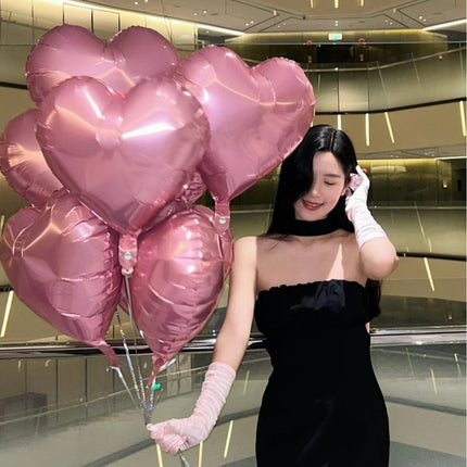 18inch Love Light Board Aluminum Film Balloon Wedding Room Decoration Valentine's Day Party Floating Love Balloon Wholesale