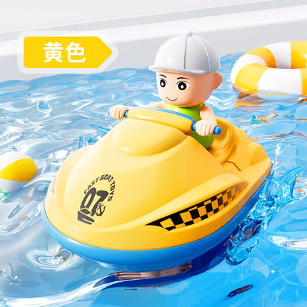 Children's Baby Summer Water Bath Toy Bathroom Bath Cartoon Waterwheel Turns Happy Baby Beach Stall