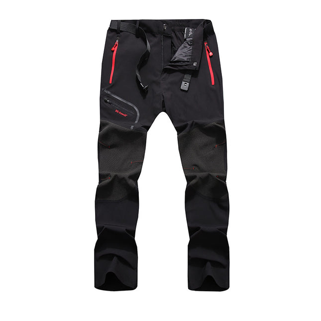 Cross-border Outdoor Sports Summer Thin Charge Pants Scratch-resistant Wear-resistant Breathable Quick-drying Pants Four-sided Elastic plus size Mountaineering Pants