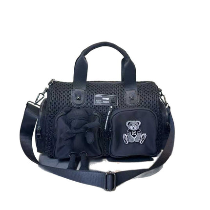 Women's Trendy Bag New Fashion Mesh Bag Handbag Large Capacity Fashion Pillow Bag All-match Shoulder Bag Crossbody Bag