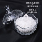 Gypsophila + high quality white crystal gravel 400g + white crystal column