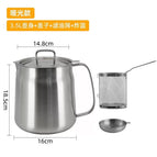 304 material [3.5l with filter + frying basket]]