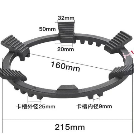 Universal Stove Rack, Wok, Small Pot Rack, Gas Stove Bracket, Gas Stove Four or Five Claw Milk Pot, Non-Slip Auxiliary Stove Rack Accessories