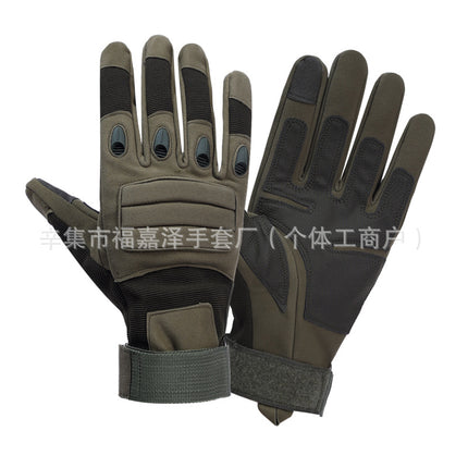 Cross-Border Wholesale Touch Screen Gloves Men's Tactical Gloves Armor Outdoor Mountaineering Cycling Gloves Anti-Wear Sports Gloves