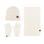 Hl8809 three-piece set off-white / One size fits all