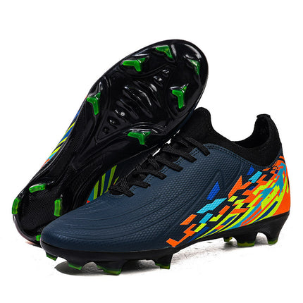 Cross-Border Export New Football Shoes Men's Broken Nails Ag Long Nails Grass Student Youth Training Shoes Professional Competition