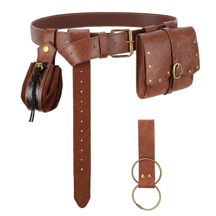 Amazon Hot Selling Steampunk Phone Bag Medieval Renaissance Role Playing Accessories Sport Fanny Pack