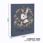A4 Cardboard Binder-Count Rabbit