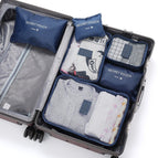 navy blue six-piece set